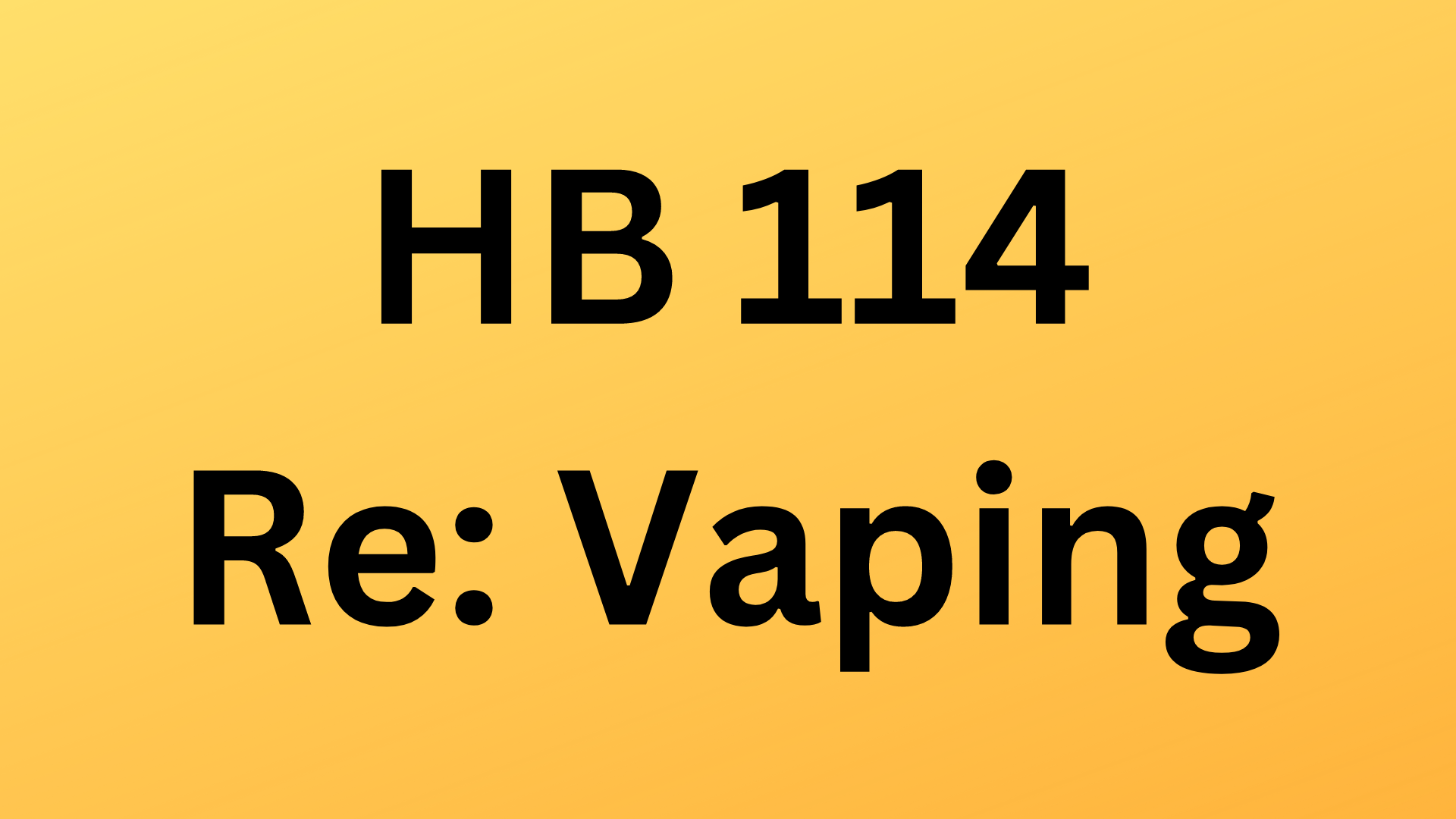  House Bill 114